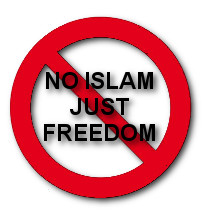 Stop islam! Geen islam in Nederland