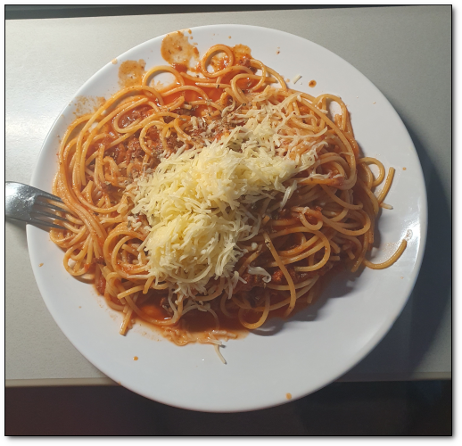 Spaghetti met Italiaanse pastasaus